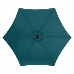 Parasol Décentré Rond Manoa Bleu Canard Hespéride 6 Parasol Décentré Rond Manoa Bleu Canard Hespéride -Ledepot-bailleul Soldes Magasin parasol decentre rond manoa bleu canard hesperide 4