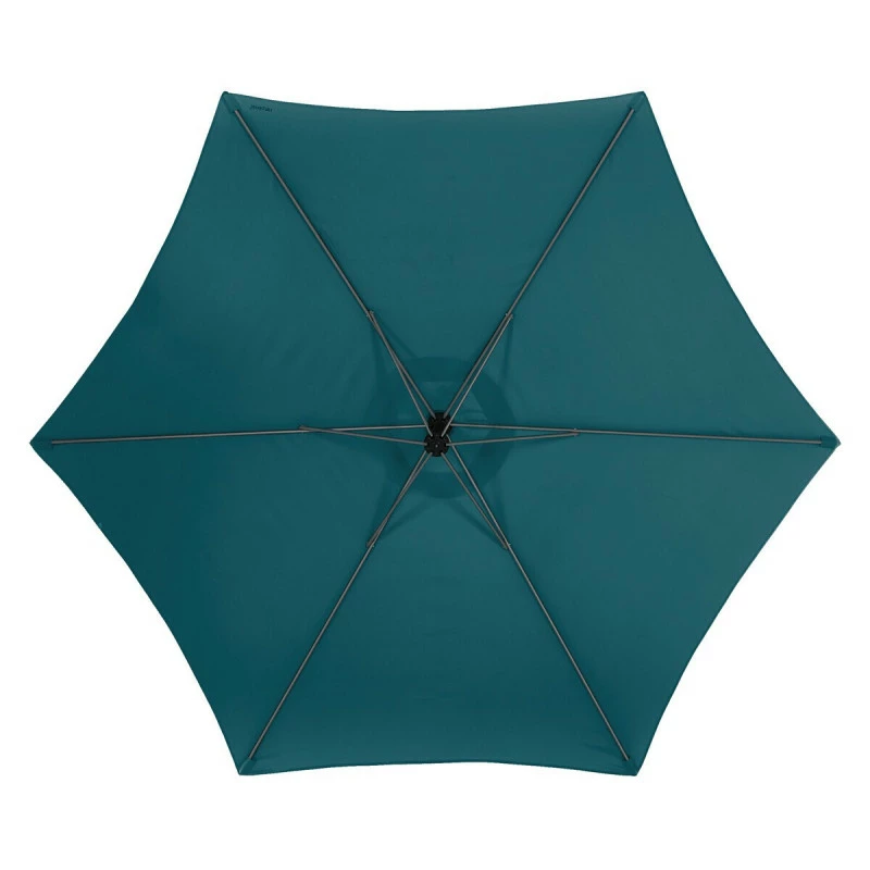 Parasol décentré rond Manoa bleu canard Hespéride Parasol Décentré Rond Manoa Bleu Canard Hespéride -Ledepot-bailleul Soldes Magasin parasol decentre rond manoa bleu canard hesperide 4