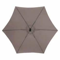 Parasol Décentré Rond Manoa Taupe Hespéride 6 Parasol Décentré Rond Manoa Taupe Hespéride -Ledepot-bailleul Soldes Magasin parasol decentre rond manoa taupe hesperide 4