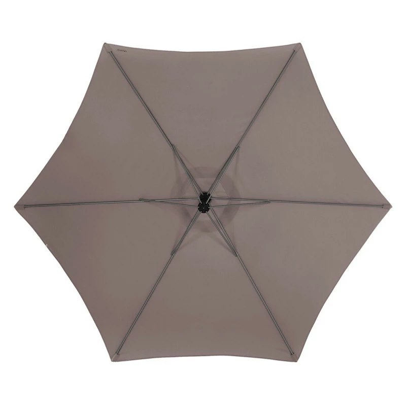 Parasol décentré rond Manoa taupe Hespéride Parasol Décentré Rond Manoa Taupe Hespéride -Ledepot-bailleul Soldes Magasin parasol decentre rond manoa taupe hesperide 4