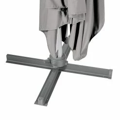 Parasol Déporté Carré Equador Ardoise Hespéride -Ledepot-bailleul Soldes Magasin parasol deporte carre equador ardoise hesperide 1 6