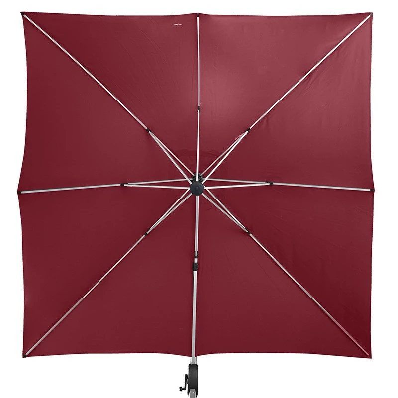 Parasol déporté carré Equador bordeaux Hespéride Parasol Déporté Carré Equador Bordeaux Hespéride -Ledepot-bailleul Soldes Magasin parasol deporte carre equador bordeaux hesperide 3