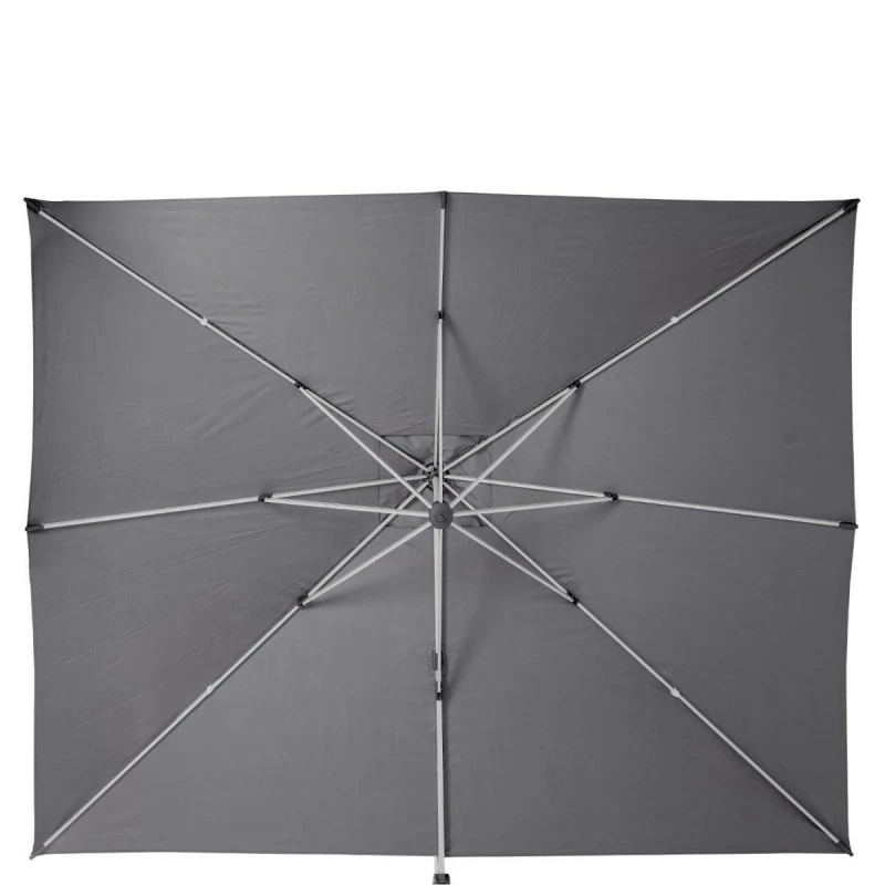Parasol déporté rectangulaire Equador ardoise Hespéride Parasol Déporté Rectangulaire Equador Ardoise Hespéride -Ledepot-bailleul Soldes Magasin parasol deporte rectangulaire equador ardoise hesperide 1 3