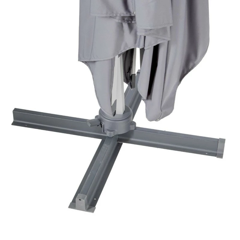 Parasol déporté rectangulaire Equador ardoise Hespéride Parasol Déporté Rectangulaire Equador Ardoise Hespéride -Ledepot-bailleul Soldes Magasin parasol deporte rectangulaire equador ardoise hesperide 1 5