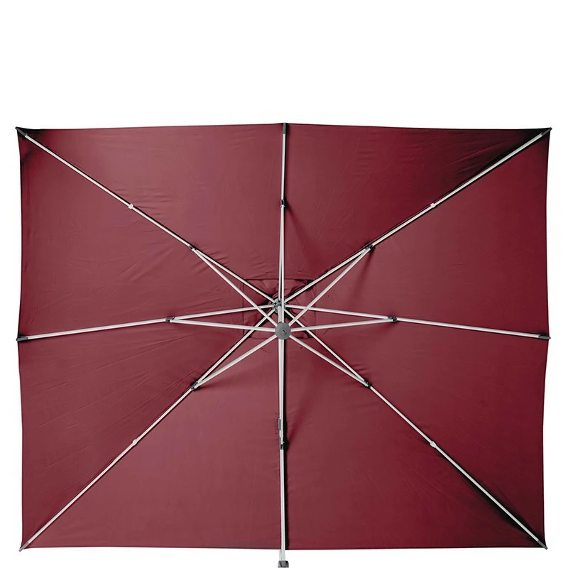 Parasol déporté rectangulaire Equador bordeaux Hespéride Parasol Déporté Rectangulaire Equador Bordeaux Hespéride -Ledepot-bailleul Soldes Magasin parasol deporte rectangulaire equador bordeaux hesperide 4
