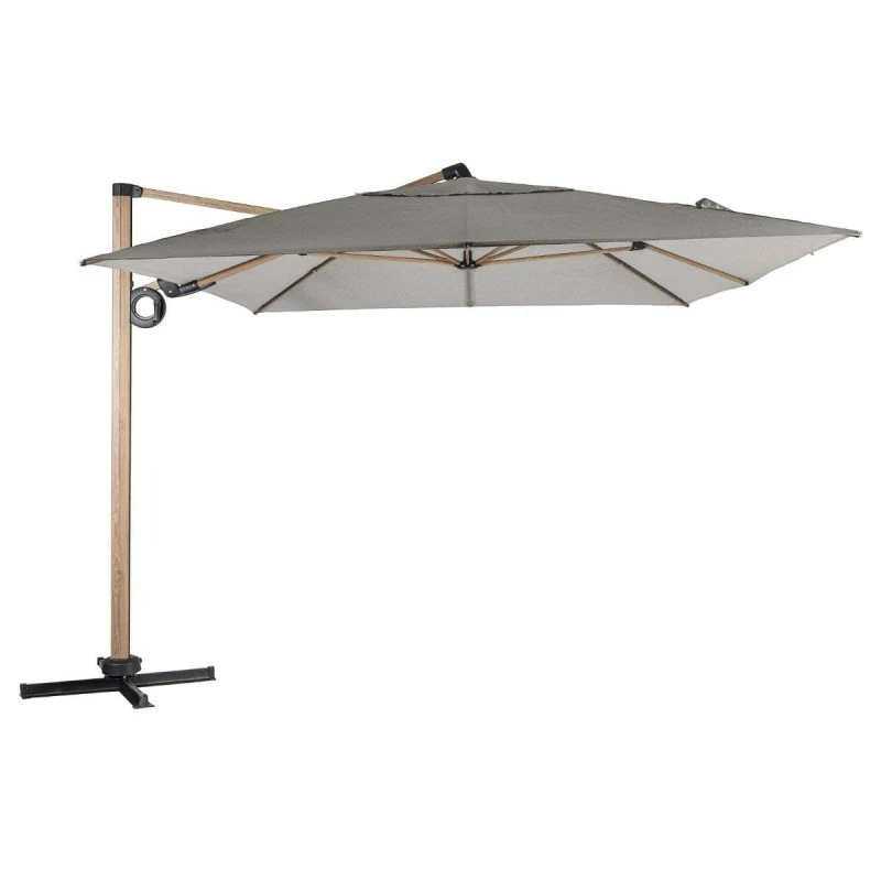 Parasol déporté rectangulaire Soly honey et noisette Hespéride Parasol Déporté Rectangulaire Soly Honey Et Noisette Hespéride -Ledepot-bailleul Soldes Magasin parasol deporte rectangulaire soly honey noisette hesperide 1