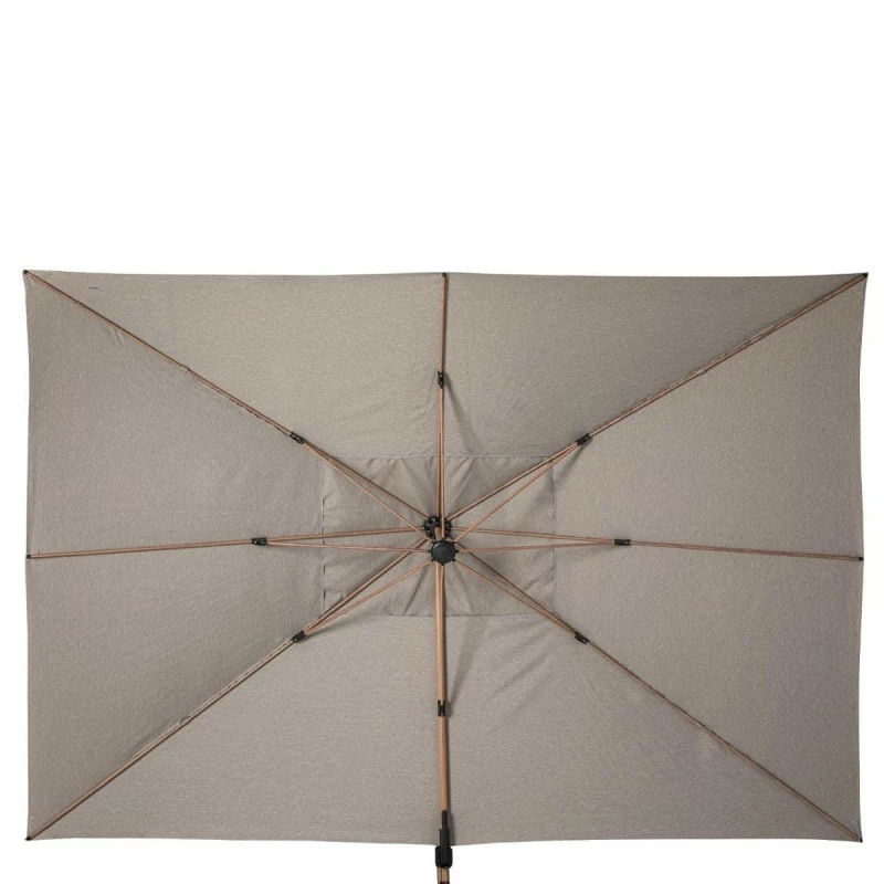 Parasol déporté rectangulaire Soly honey et noisette Hespéride Parasol Déporté Rectangulaire Soly Honey Et Noisette Hespéride -Ledepot-bailleul Soldes Magasin parasol deporte rectangulaire soly honey noisette hesperide 2