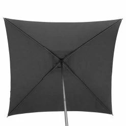 Parasol Droit Carré 2,5x2,5m Soya Ardoise Hespéride -Ledepot-bailleul Soldes Magasin parasol droit carre 25x25m soya ardoise hesperide 1 3