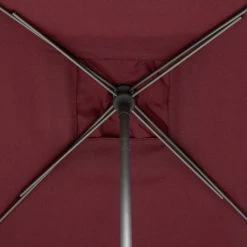 Parasol Droit Carré 2,5x2,5m Soya Bordeaux Hespéride -Ledepot-bailleul Soldes Magasin parasol droit carre 25x25m soya bordeaux hesperide 5
