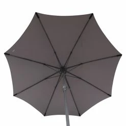 Parasol Droit Rond 2,7m Sisko Ardoise Hespéride -Ledepot-bailleul Soldes Magasin parasol droit rond 27m sisko ardoise hesperide 1 4