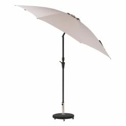 Parasol Droit Rond 2,7m Sisko Taupe Hespéride 4 Parasol Droit Rond 2,7m Sisko Taupe Hespéride -Ledepot-bailleul Soldes Magasin parasol droit rond 27m sisko taupe hesperide 2