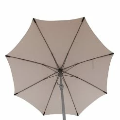 Parasol Droit Rond 2,7m Sisko Taupe Hespéride 5 Parasol Droit Rond 2,7m Sisko Taupe Hespéride -Ledepot-bailleul Soldes Magasin parasol droit rond 27m sisko taupe hesperide 3