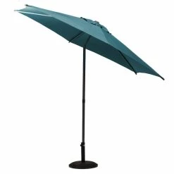Parasol Droit Rond 2,7m Soya Bleu Canard Hespéride 4 Parasol Droit Rond 2,7m Soya Bleu Canard Hespéride -Ledepot-bailleul Soldes Magasin parasol droit rond 27m soya bleu canard hesperide 2