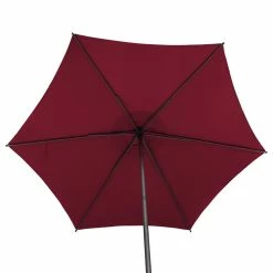 Parasol Droit Rond 2,7m Soya Bordeaux Hespéride 6 Parasol Droit Rond 2,7m Soya Bordeaux Hespéride -Ledepot-bailleul Soldes Magasin parasol droit rond 27m soya bordeaux hesperide 4