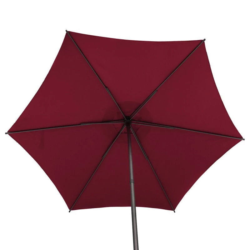 Parasol droit rond 2,7m Soya bordeaux Hespéride Parasol Droit Rond 2,7m Soya Bordeaux Hespéride -Ledepot-bailleul Soldes Magasin parasol droit rond 27m soya bordeaux hesperide 4