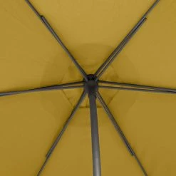 Parasol Droit Rond 2,7m Soya Jaune Moutarde Hespéride 5 Parasol Droit Rond 2,7m Soya Jaune Moutarde Hespéride -Ledepot-bailleul Soldes Magasin parasol droit rond 27m soya jaune moutarde hesperide 3