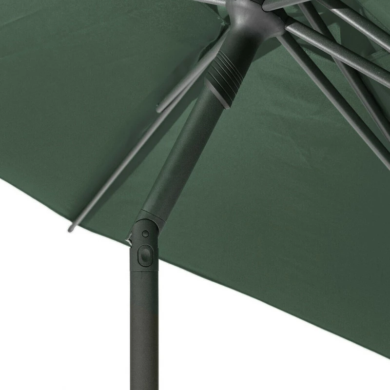 Parasol droit rond 2,7m Soya vert olive Hespéride Parasol Droit Rond 2,7m Soya Vert Olive Hespéride -Ledepot-bailleul Soldes Magasin parasol droit rond 27m soya vert olive hesperide 5