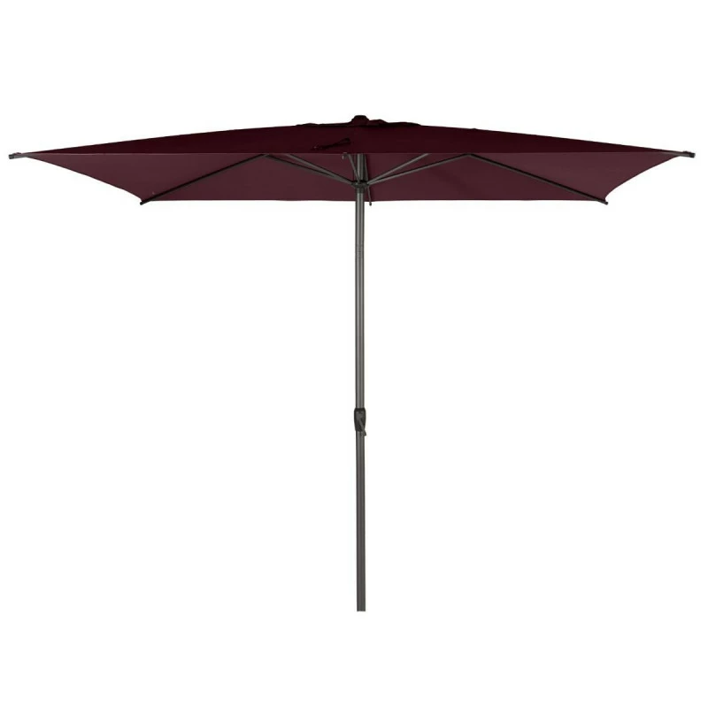 Parasol mat central 2x3 m Loompa bordeaux Hespéride Parasol Mat Central 2x3 M Loompa Bordeaux Hespéride -Ledepot-bailleul Soldes Magasin parasol mat central 2x3 m loompa bordeaux hesperide 1