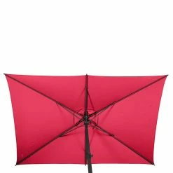 Parasol Mat Central 2x3 M Loompa Grenade Hespéride -Ledepot-bailleul Soldes Magasin parasol mat central 2x3 m loompa grenade hesperide 4
