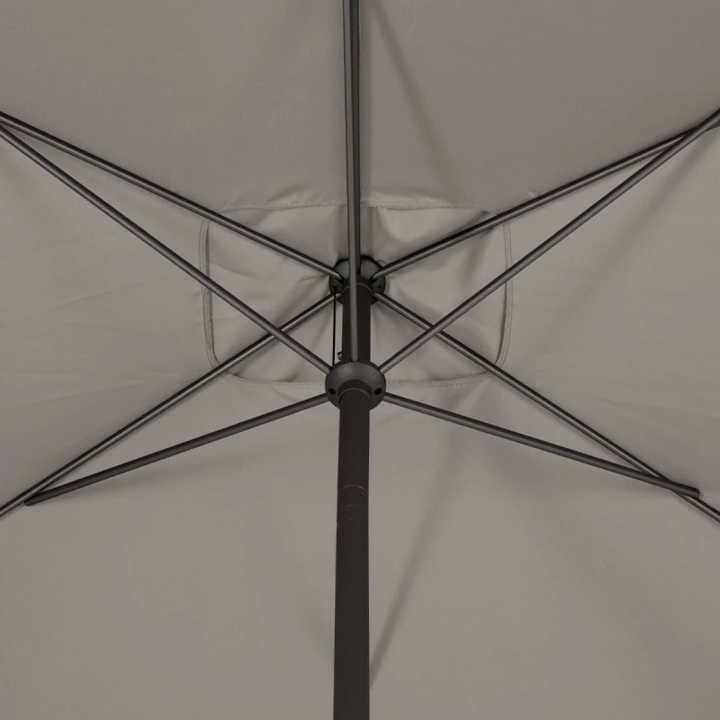 Parasol mat central 2x3 m Loompa taupe Hespéride Parasol Mat Central 2x3 M Loompa Taupe Hespéride -Ledepot-bailleul Soldes Magasin parasol mat central 2x3 m loompa taupe hesperide 5