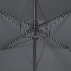 Parasol Mat Central 2x3 M Loompa Ardoise Hespéride -Ledepot-bailleul Soldes Magasin parasol mat central 3 m loompa ardoise hesperide 5