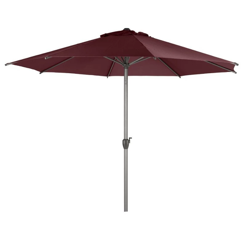 Parasol mat central rond 3m Loompa bordeaux Hespéride Parasol Mat Central Rond 3m Loompa Bordeaux Hespéride -Ledepot-bailleul Soldes Magasin parasol mat central rond 3m loompa bordeaux hesperide 1