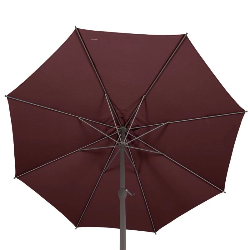Parasol mat central rond 3m Loompa bordeaux Hespéride Parasol Mat Central Rond 3m Loompa Bordeaux Hespéride -Ledepot-bailleul Soldes Magasin parasol mat central rond 3m loompa bordeaux hesperide 3