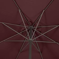 Parasol Mat Central Rond 3m Loompa Bordeaux Hespéride 6 Parasol Mat Central Rond 3m Loompa Bordeaux Hespéride -Ledepot-bailleul Soldes Magasin parasol mat central rond 3m loompa bordeaux hesperide 4