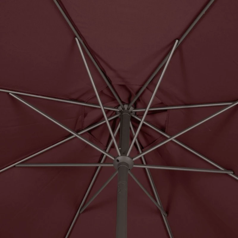 Parasol mat central rond 3m Loompa bordeaux Hespéride Parasol Mat Central Rond 3m Loompa Bordeaux Hespéride -Ledepot-bailleul Soldes Magasin parasol mat central rond 3m loompa bordeaux hesperide 4