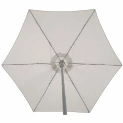 Parasol Rond 2,3m Anzio Taupe Hespéride -Ledepot-bailleul Soldes Magasin parasol rond anzio hesperide taupe 3