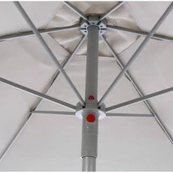 Parasol Rond 2,3m Anzio Taupe Hespéride -Ledepot-bailleul Soldes Magasin parasol rond anzio hesperide taupe 4