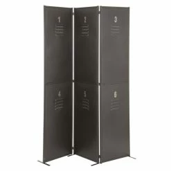 Paravent En Métal Soul 170 Cm Gris Atmosphera