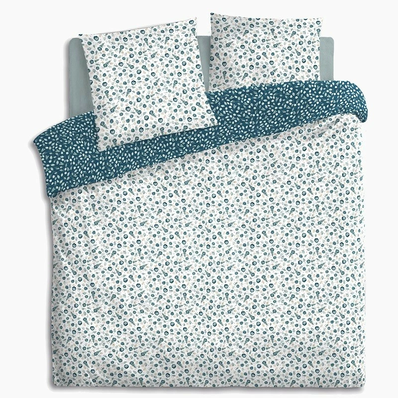 Parure de lit Fleurs blanc/bleu 240x220 Atmosphera Parure De Lit Fleurs Blanc/bleu 240x220 Atmosphera -Ledepot-bailleul Soldes Magasin parure de lit fleurs blancbleu 240x220 atmosphera 1