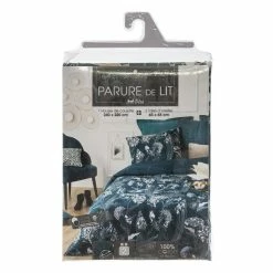 Parure De Lit Paon Bleu Canard 240x220 Atmosphera 6 Parure De Lit Paon Bleu Canard 240x220 Atmosphera -Ledepot-bailleul Soldes Magasin parure de lit paon bleu canard 240x220 atmosphera 4