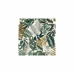 Parure De Lit Tropik Vert/blanc/moutarde 240x220 Atmosphera -Ledepot-bailleul Soldes Magasin parure de lit tropik vertblancmoutarde 240x220 atmosphera 3