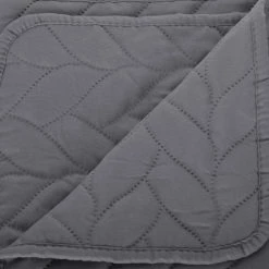 PARURE LIT 2 P. TRESSES DESSUS LIT 2 TAIES GRIS ATMOSPHERA -Ledepot-bailleul Soldes Magasin parure lit 2 p tresses dessus lit 2 taies gris atmosphera 4