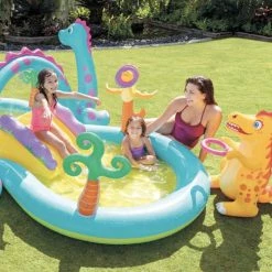 Pataugeoire Aire De Jeu Dinoland Intex 4 Pataugeoire Aire De Jeu Dinoland Intex -Ledepot-bailleul Soldes Magasin pataugeoire aire de jeu dinoland intex 2