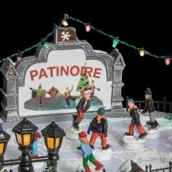Patinoire De Noël Animée, Lumineuse Et Musicale 5 Patinoire De Noël Animée, Lumineuse Et Musicale -Ledepot-bailleul Soldes Magasin patinoire de noel animee lumineuse et musicale 3