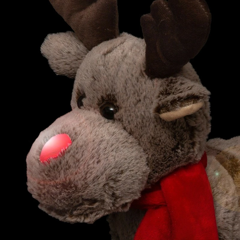 Peluche automate Renne de Noël lumineux animé musical Peluche Automate Renne De Noël Lumineux Animé Musical -Ledepot-bailleul Soldes Magasin peluche automate renne de noel lumineux anime musical 1 1