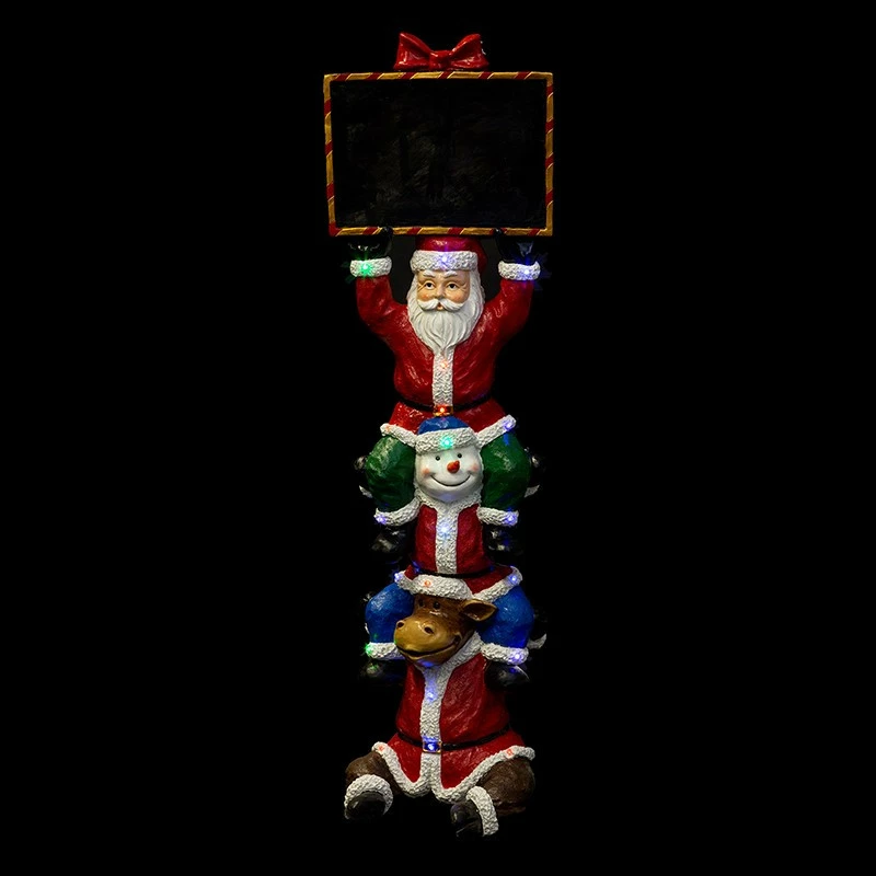 Père-Noël et ses amis 150 cm lumineux ATMOSPHERA Père-Noël Et Ses Amis 150 Cm Lumineux -Ledepot-bailleul Soldes Magasin pere noel et ses amis 150 cm