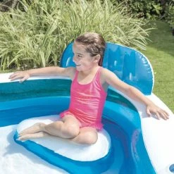 Piscine Carrée Familiale Avec Sièges Intex -Ledepot-bailleul Soldes Magasin piscine carree familiale avec sieges intex 2