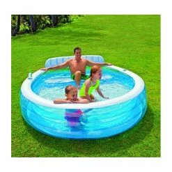 Piscine Familiale Avec Banquette Intégrée Intex -Ledepot-bailleul Soldes Magasin piscine familiale avec banquette integree intex 4