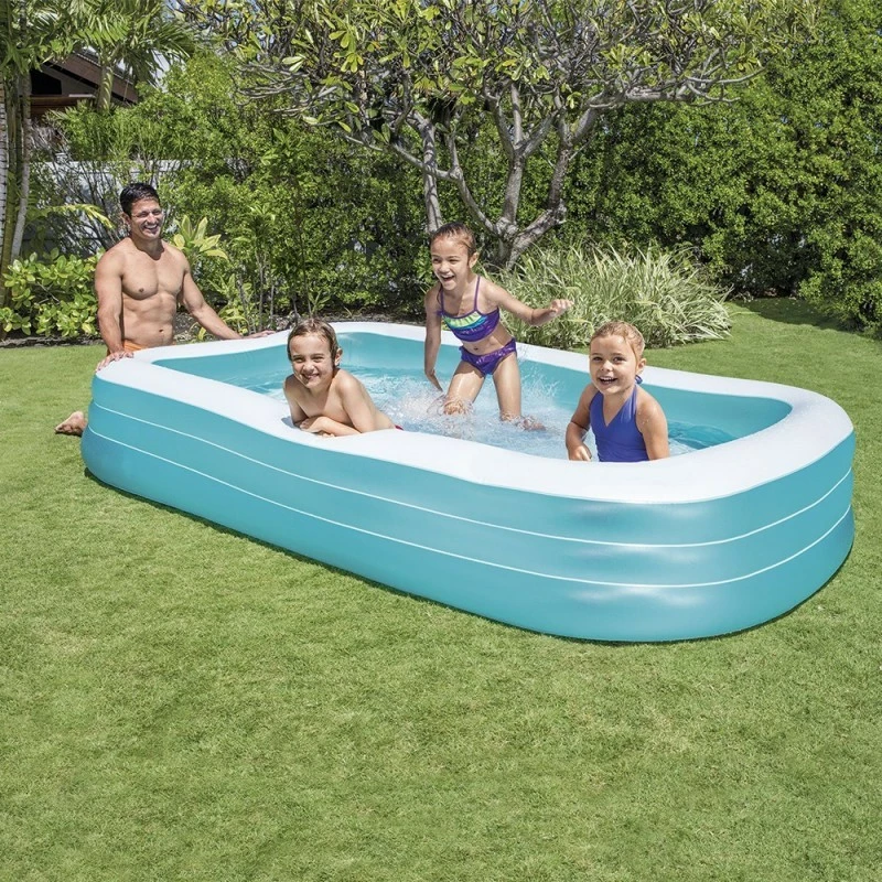 Piscine rectangulaire Family gonflable Intex Piscine Rectangulaire Family Gonflable Intex -Ledepot-bailleul Soldes Magasin piscine rectangulaire family gonflable intex 1