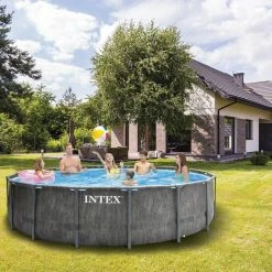 Piscine Tubulaire Baltik D 4.57 M H 1.22 M Intex 4 Piscine Tubulaire Baltik D 4.57 M H 1.22 M Intex -Ledepot-bailleul Soldes Magasin piscine tubulaire baltik d 457 m h 122 m intex 2