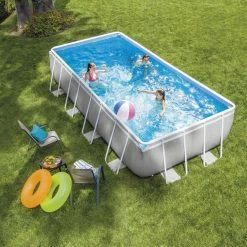 Piscine Tubulaire Prism Rectangulaire 4.88 X 2.44 X 1.07m Intex + Accessoires 4 Piscine Tubulaire Prism Rectangulaire 4.88 X 2.44 X 1.07m Intex + Accessoires -Ledepot-bailleul Soldes Magasin piscine tubulaire prism rectangulaire 488 x 244 x 107m intex accessoires 2