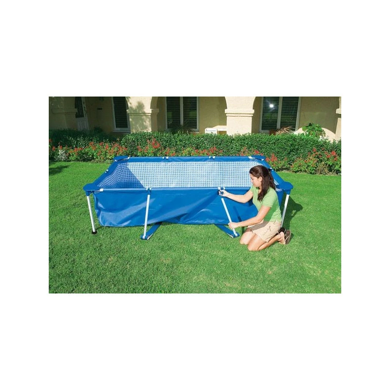 Piscine tubulaire rectangle 2,60 x 1,60 x 0,65 m Intex Piscine Tubulaire Rectangle 2,60 X 1,60 X 0,65 M Intex -Ledepot-bailleul Soldes Magasin piscine tubulaire rectangle 260 x 160 x 065 m intex 1