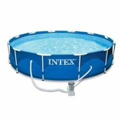 Piscine Tubulaire Ronde Intex 3,66 X 0,76 M -Ledepot-bailleul Soldes Magasin piscine tubulaire ronde intex 366 x 076 m 2