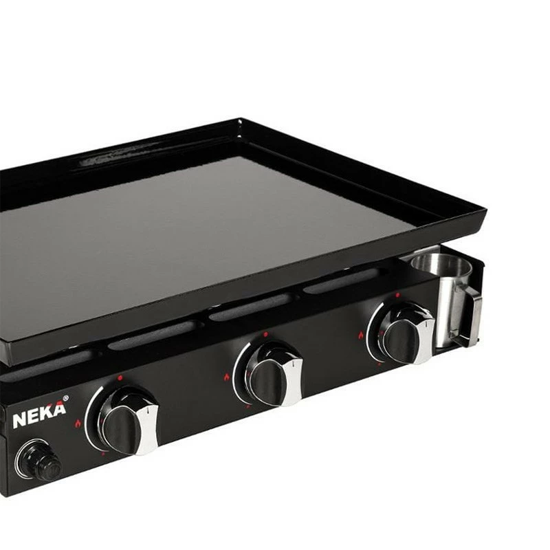 Plancha à gaz 3 feux Neka Plancha à Gaz 3 Feux Neka -Ledepot-bailleul Soldes Magasin plancha a gaz 3 feux neka 1