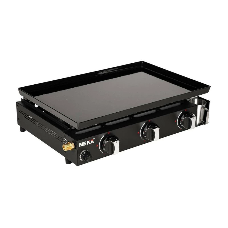 Plancha à gaz 3 feux Neka Plancha à Gaz 3 Feux Neka -Ledepot-bailleul Soldes Magasin plancha a gaz 3 feux neka