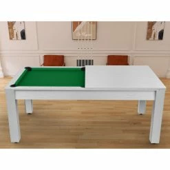 Plateau Dinatoire Pour Billard Convertible Arizona Blanc Boisé 3 Plateau Dinatoire Pour Billard Convertible Arizona Blanc Boisé -Ledepot-bailleul Soldes Magasin plateau dinatoire pour billard convertible arizona blanc boise 1 1